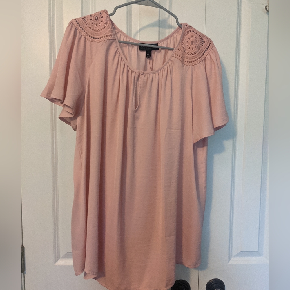 NWT light pink blouse